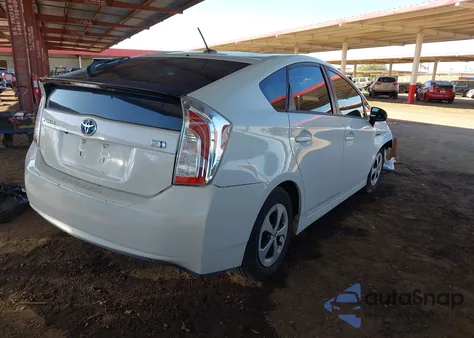 2015 Toyota Prius Three from USA, damaged, VIN JTDKN3DU1F1944935